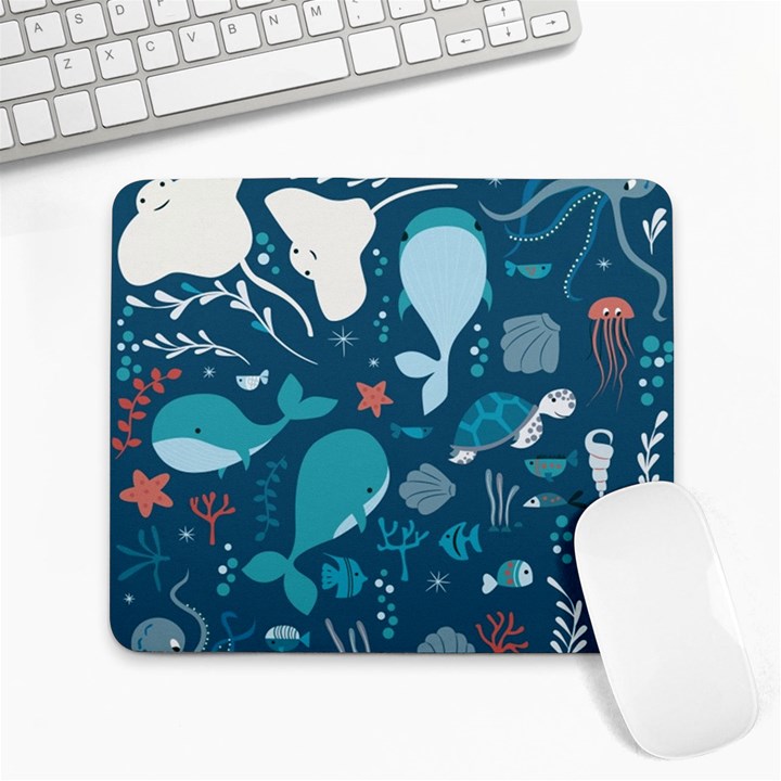 Cool Sea life Pattern Large Mousepads