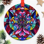 Self Love - Round Ornament (Two Sides) Back