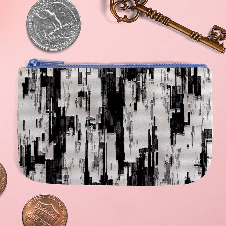 Pattern Structure Background Dirty Large Coin Purse