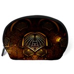 Fractal 3d Render Design Backdrop Accessory Pouches (Large)  Back