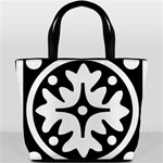 Mandala Pattern Mystical Bucket Bags Back