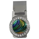 Fractal Art Background Image Money Clips (CZ) 
