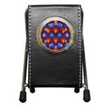 Background Colorful Abstract Pen Holder Desk Clocks
