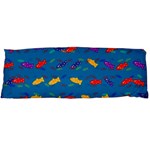 Fish Blue Background Pattern Texture Body Pillow Case (Dakimakura)