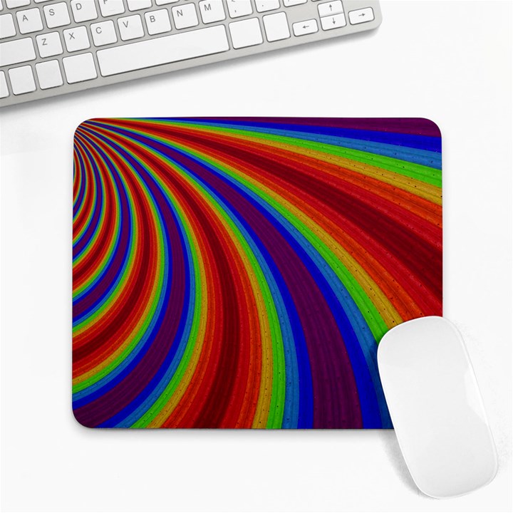 Abstract Pattern Lines Wave Large Mousepads