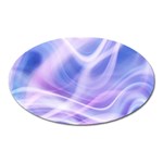 Abstract Graphic Design Background Oval Magnet