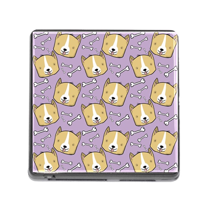 Dog Pattern Memory Card Reader (Square)
