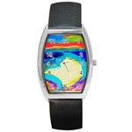 Dscf3229 - kite in brasil Barrel Style Metal Watch