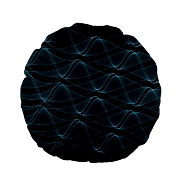 Desktop Pattern Vector Design Standard 15  Premium Flano Round Cushions