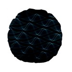 Desktop Pattern Vector Design Standard 15  Premium Flano Round Cushions Back