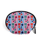 Background Desktop Squares Accessory Pouches (Small) 