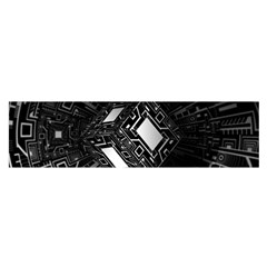 Technoid Future Robot Science Satin Scarf (oblong)