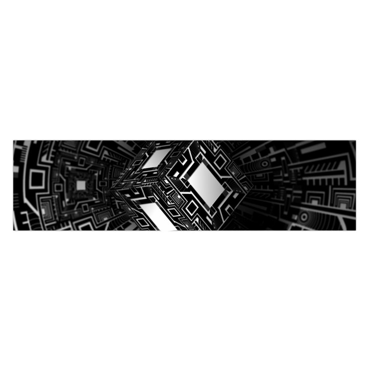 Technoid Future Robot Science Satin Scarf (Oblong)