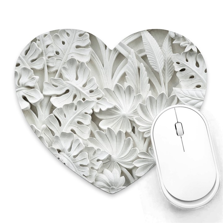 Pattern Motif Decor Heart Mousepads