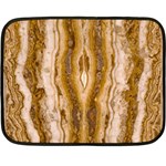 Marble Wall Surface Pattern Double Sided Fleece Blanket (Mini)  35 x27  Blanket Back