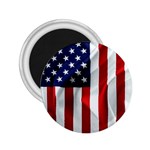 American Usa Flag Vertical 2.25  Magnets