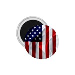 American Usa Flag Vertical 1.75  Magnets