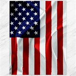 American Usa Flag Vertical Canvas 12  x 16  