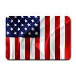 American Usa Flag Vertical Small Doormat 