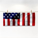 American Usa Flag Vertical Hand Towel