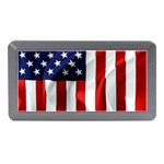 American Usa Flag Vertical Memory Card Reader (Mini)