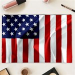 American Usa Flag Vertical Cosmetic Bag (XXL) 