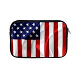 American Usa Flag Vertical Apple MacBook Pro 13  Zipper Case