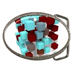 Matrix Network Data Exchange Belt Buckles