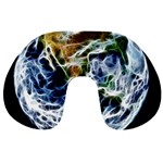 Spherical Science Fractal Planet Travel Neck Pillows