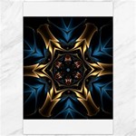 Pattern Texture Copper Teal Design Canvas 20  x 30 