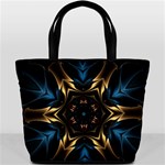 Pattern Texture Copper Teal Design Bucket Bag