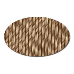 Woven Rope Texture Textures Rope Oval Magnet