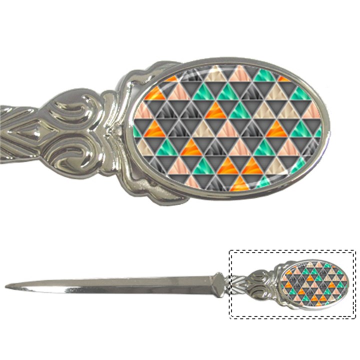 Abstract Geometric Triangle Shape Letter Opener