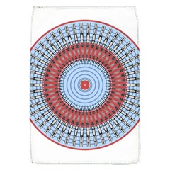 Pattern Design Circular Shape Removable Flap Cover (l)
