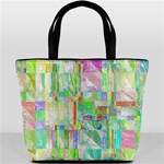 Pastel Quilt Background Texture Bucket Bag