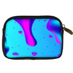 Liquid Abstract Modern Design Digital Camera Leather Case Back