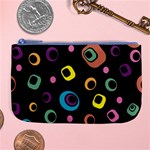 Abstract Background Retro Large Coin Purse