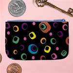 Abstract Background Retro Large Coin Purse Back