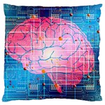 Evolution Artificial Intelligence Standard Flano Cushion Case (Two Sides) Back