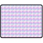 Umbrella Mandala Pattern Fleece Blanket (Medium) 