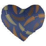 Background Non Seamless Pattern Large 19  Premium Flano Heart Shape Cushions