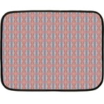 Pink Graphics Pattern Ornament Double Sided Fleece Blanket (Mini) 