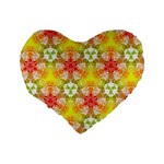 Background Abstract Pattern Texture Standard 16  Premium Heart Shape Cushions Back