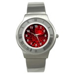 Fractals Fantasy Image Art Stainless Steel Watch