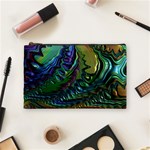 Fractal Art Background Image Cosmetic Bag (Medium)