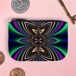 Abstract Artwork Fractal Background Art Mini Coin Purse