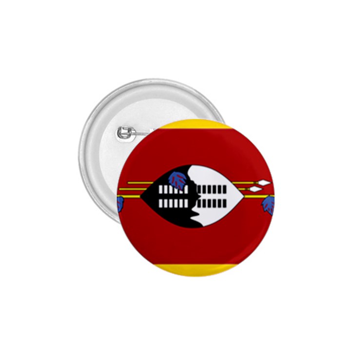 Swaziland Flag Map Geography 1.75  Buttons