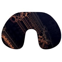 Fractals Abstraction Tla Designs Travel Neck Pillow