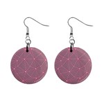 Triangle Background Abstract Mini Button Earrings