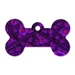 Spheres Combs Structure Regulation Dog Tag Bone (Two Sides)